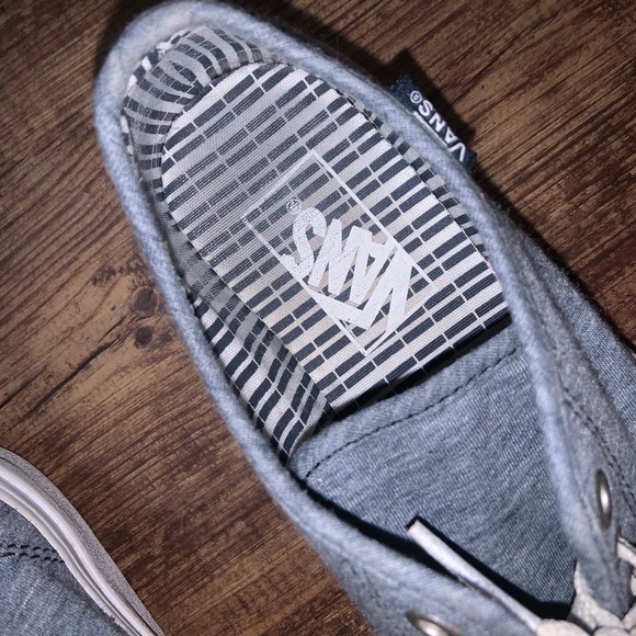 Gray and White Vans - Picture 2 of 4